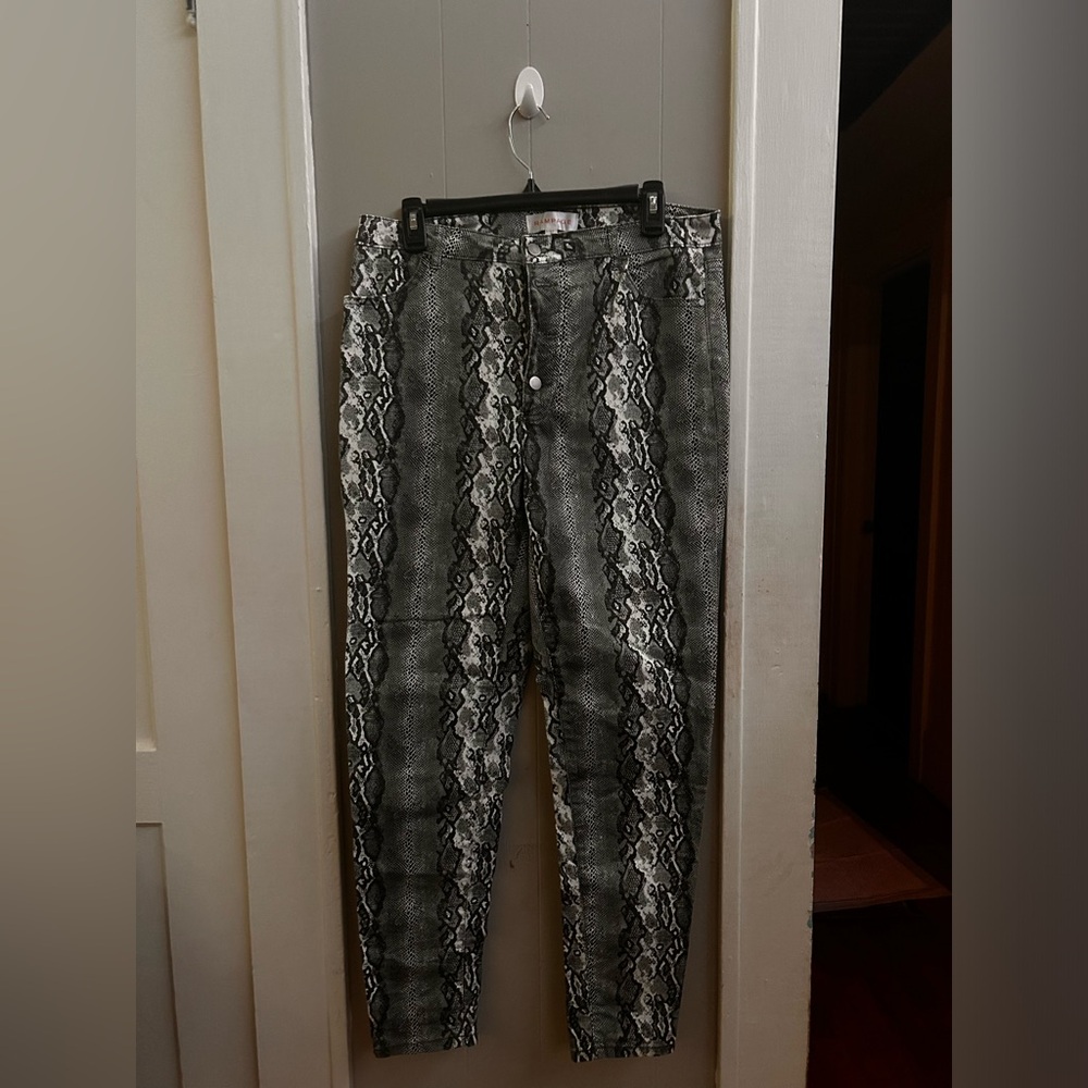 Rampage Rattle Snake Skin Women’s Pants